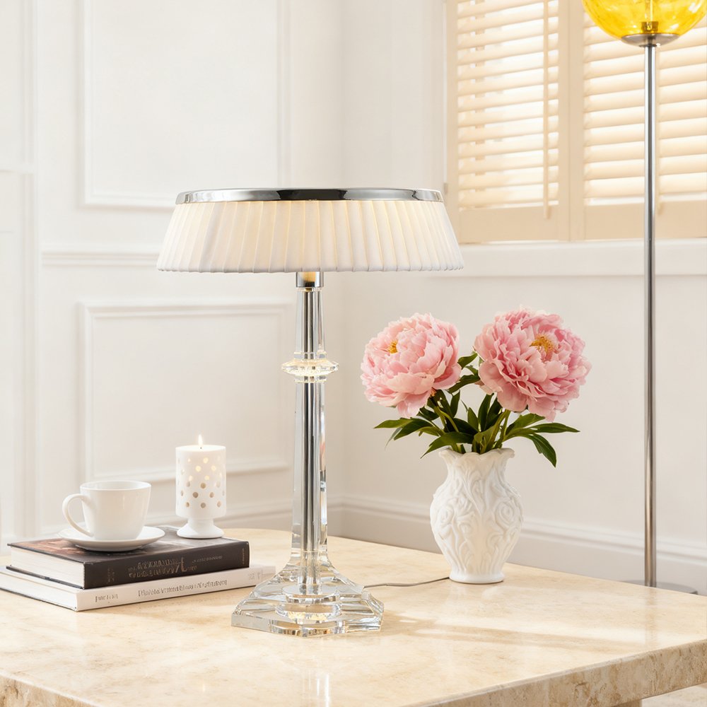 Soft-Glow French Crystal Lamp - Image 4