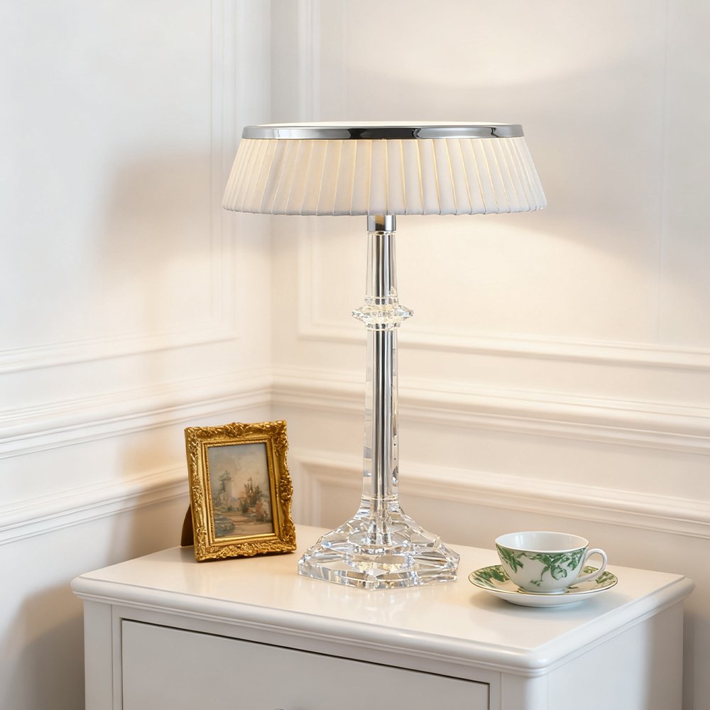 Soft-Glow French Crystal Lamp - Image 5