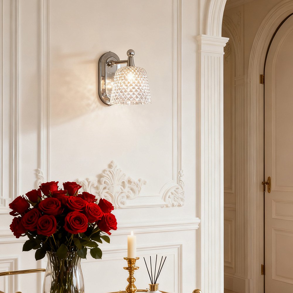 Parisian Crystal Wall Lamp - Image 3