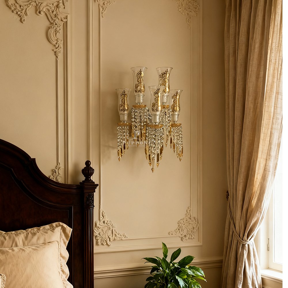 French Shabby Chic Lamp - Image 6