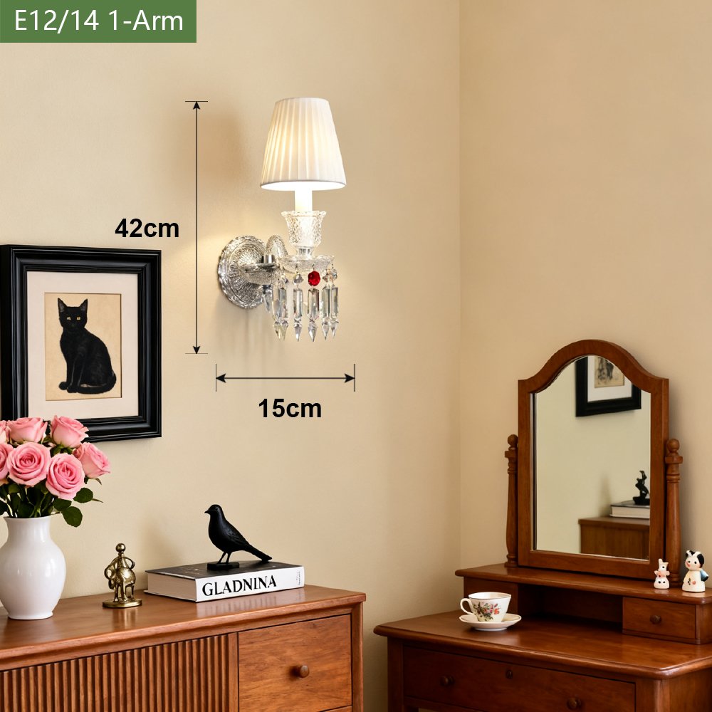 French Vintage Wall Lamp - Image 4