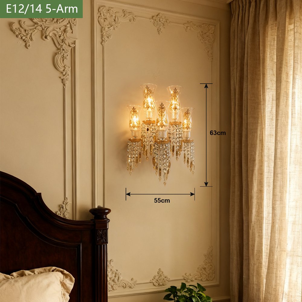 French Shabby Chic Lamp - Image 8