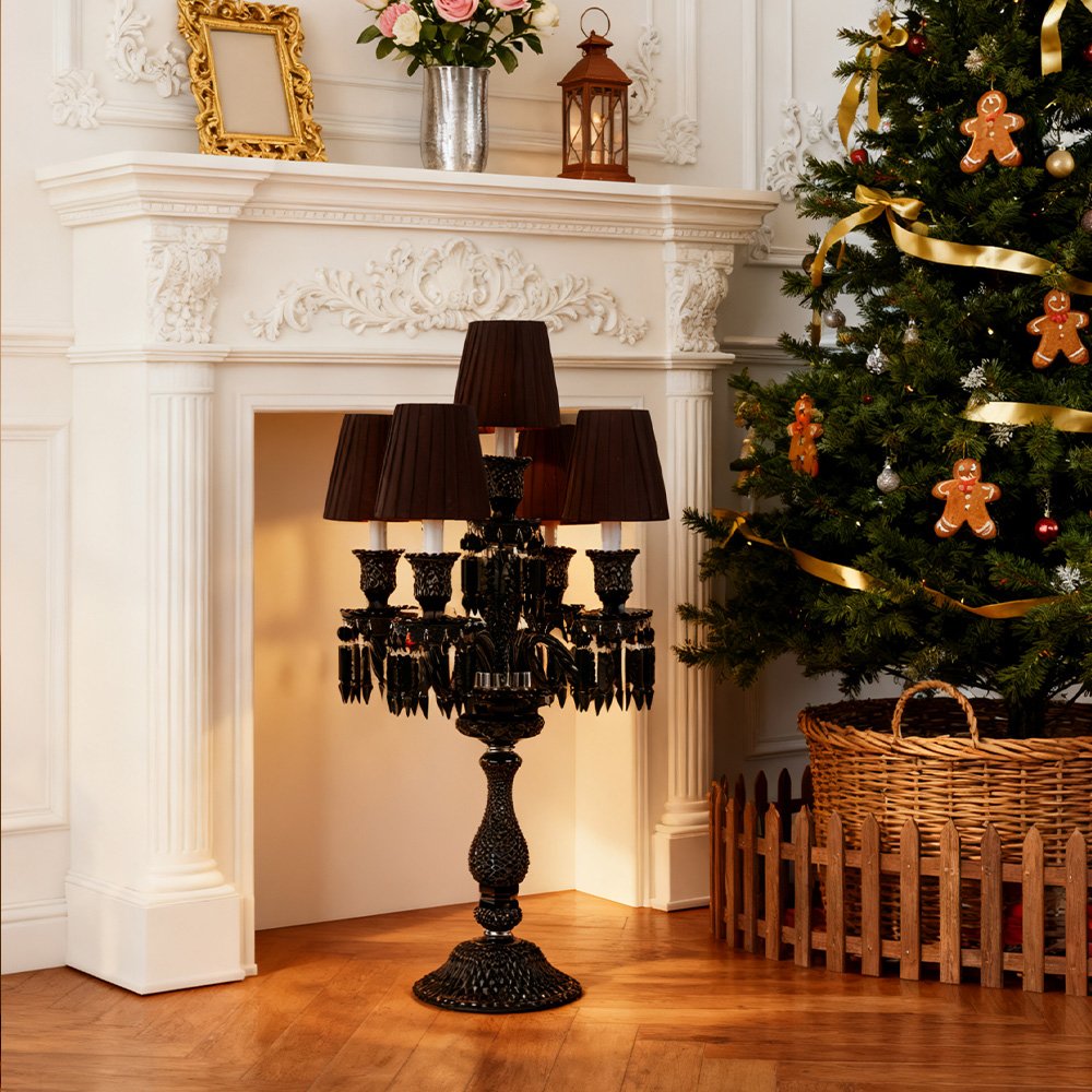 Romantic French Crystal Lamp - Image 3