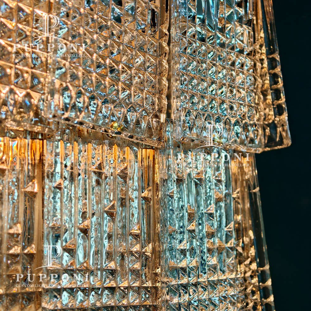 Vintage Crystal Wall Sconce - Image 6