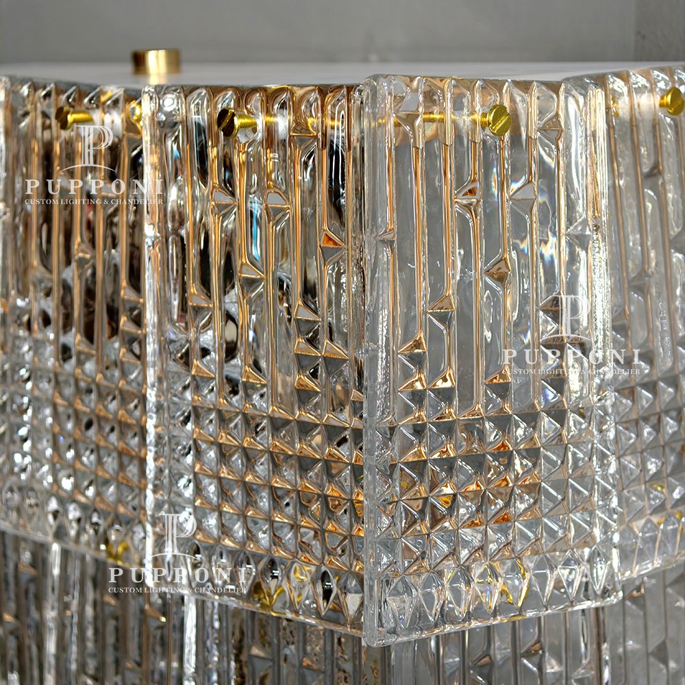 Vintage Crystal Wall Sconce - Image 7