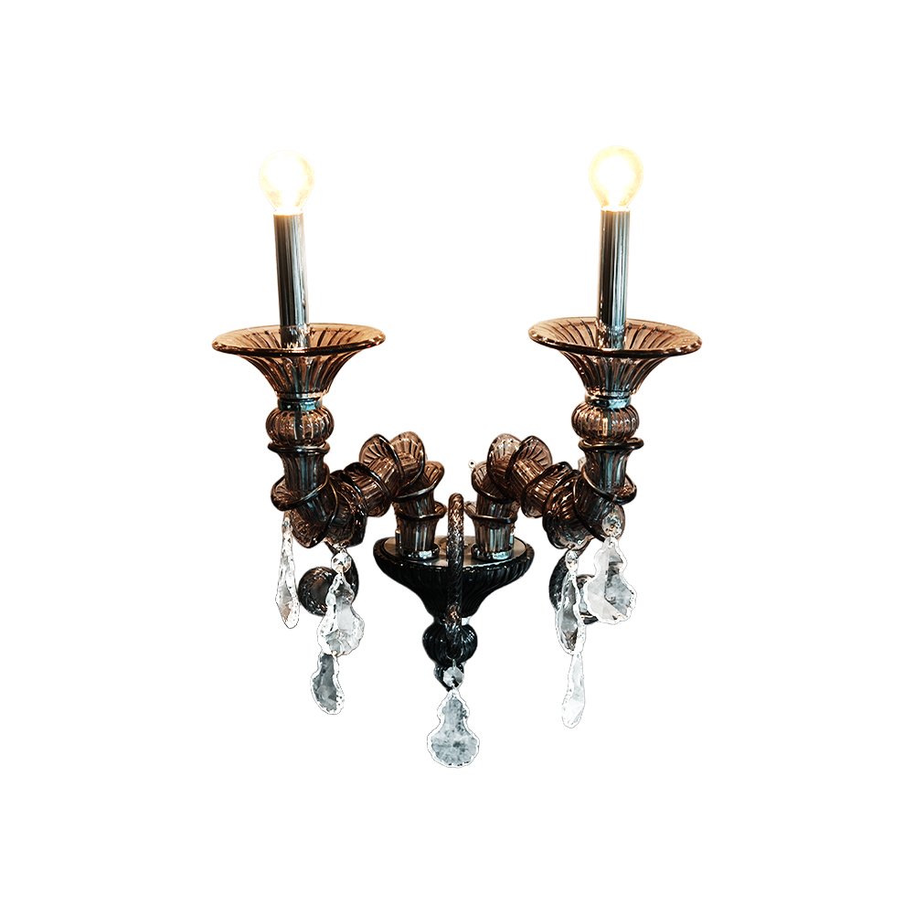 Luxury Crystal Glass Wall Lamp - Image 2