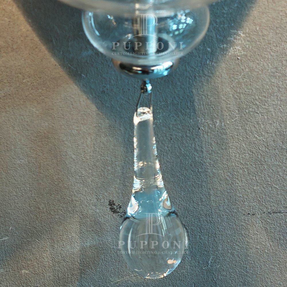 Modern Glass Linen Wall Lamp - Image 14
