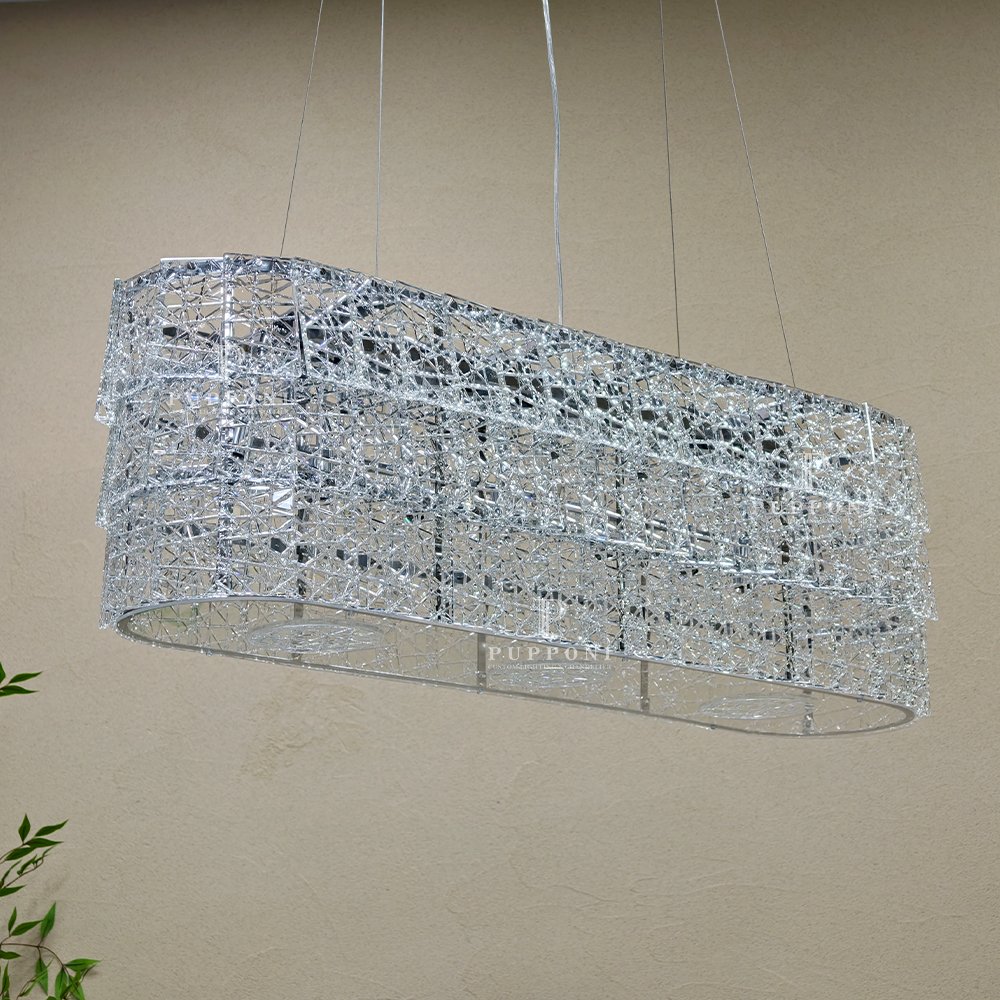 Linear Crystal Chandelier - Image 4