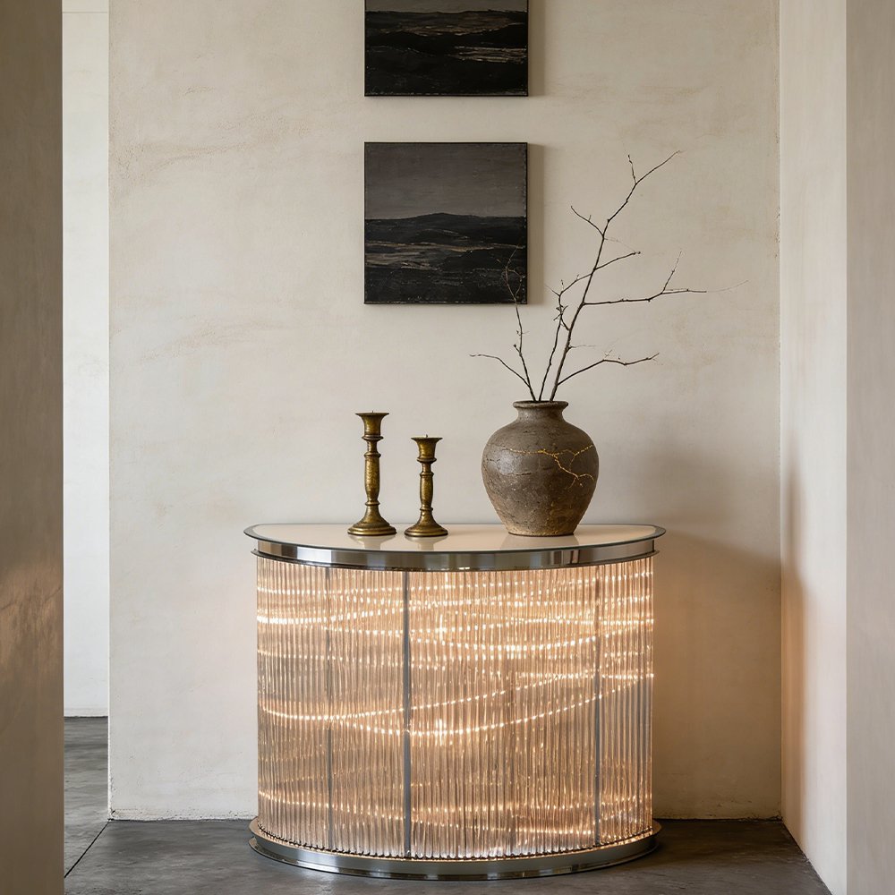 LED Crystal Console Table - Image 8