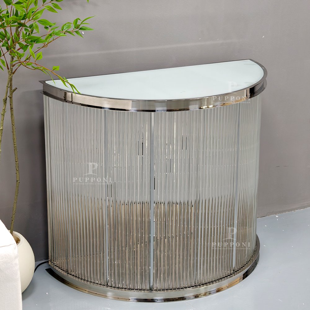 LED Crystal Console Table - Image 4