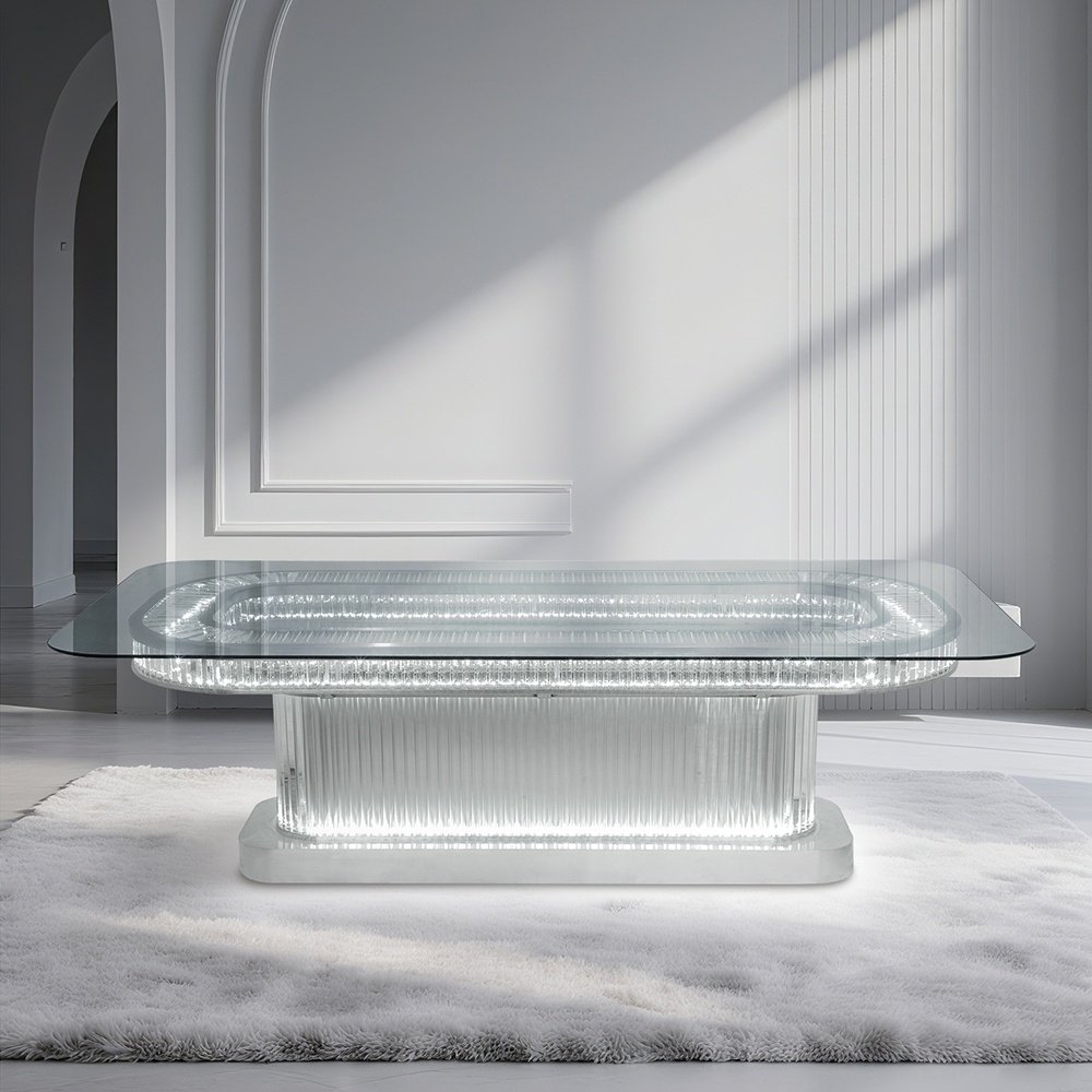 LED Crystal Dining Table - Image 3