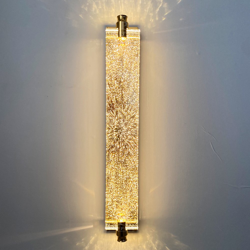 Tall Bubble Crystal Wall Lamp - Image 5